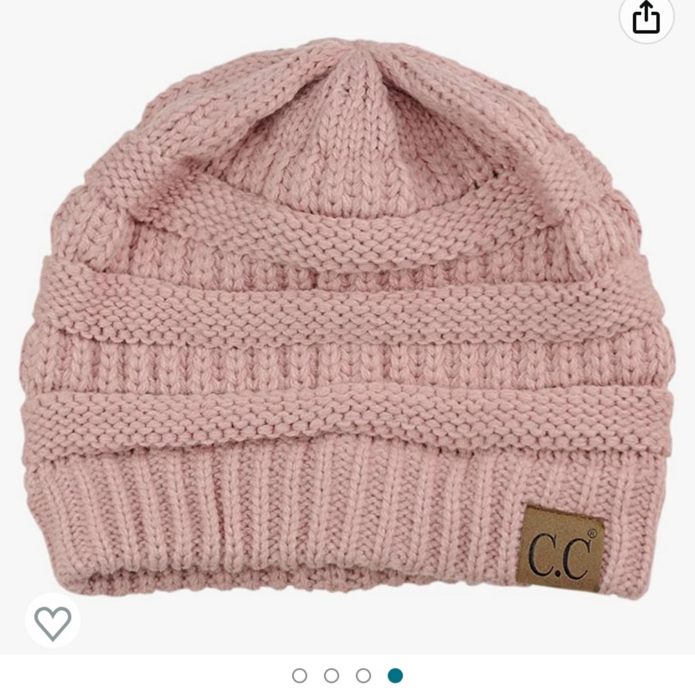 CC Beanie in Rose NWT